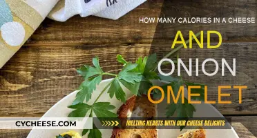 Cheese & Onion Omelette: Calorie Breakdown