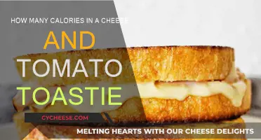 Toastie Calorie Count: Cheese and Tomato Edition