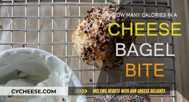 Cheese Bagel Bite: Calorie Count and Nutrition Facts