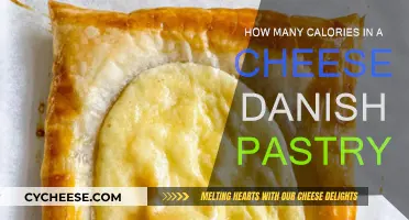 Cheese Danish Pastry: A Calorie-Rich Indulgence
