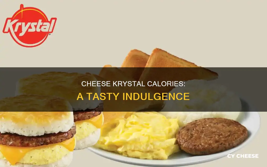 how many calories in a cheese krystal