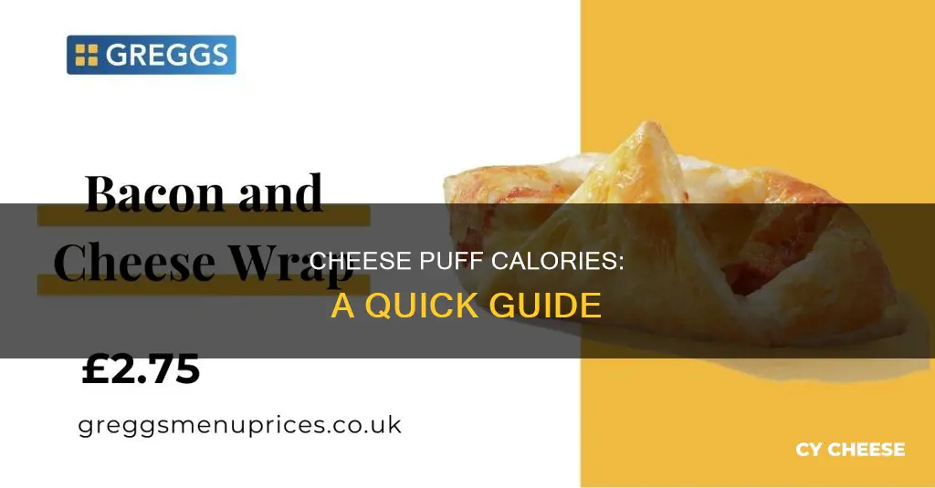 how many calories in a cheese puff