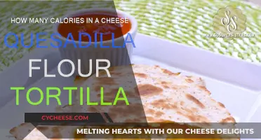 Calorie Count of a Cheesy Quesadilla Delight