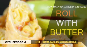 Buttered Cheese Rolls: How Many Calories?