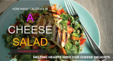 Cheese Salad Calories: What's the Count?