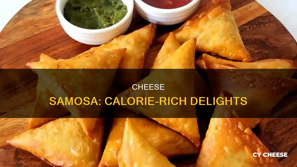 how many calories in a cheese samosa