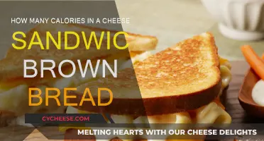Cheese Sandwich Calories: Brown Bread Counts