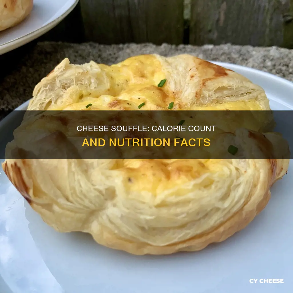 how many calories in a cheese souffle