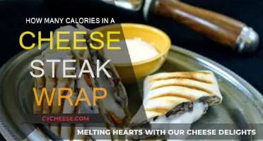 Cheese Steak Wrap: Calorie Count and Nutrition Facts