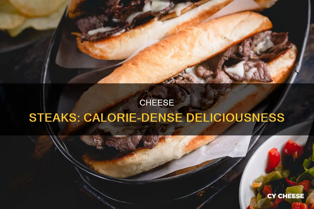 how many calories in a cheese steak