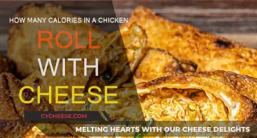 Cheese Chicken Roll: Calories and Nutrition Facts