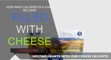 Cheese-Filled Chile Relleno: How Many Calories?