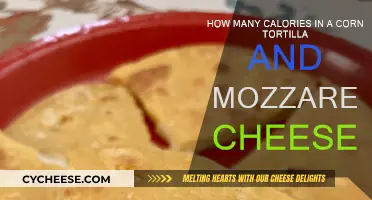 Corn Tortilla and Mozzarella: Calorie Count