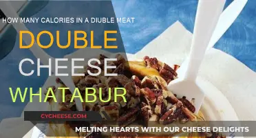 Meaty, Cheesy Whataburger: Calorie Count