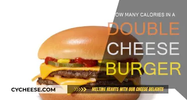 Cheese Burger Calories: A Nutritional Breakdown
