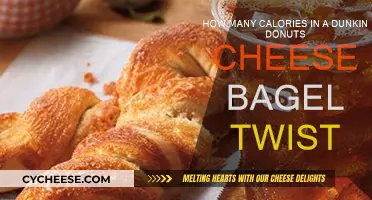 Cheese Bagel Twist Calories: Dunkin's Delectable Indulgence
