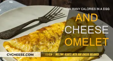 Cheese Omelet Calories: Egg and Cheese Combo
