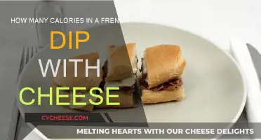 Cheesy French Dip: How Many Calories?