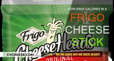 Cheese Stick Calories: Frigo's Nutritional Breakdown