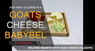 Goat Cheese Babybel: Calorie Count and Nutrition Facts