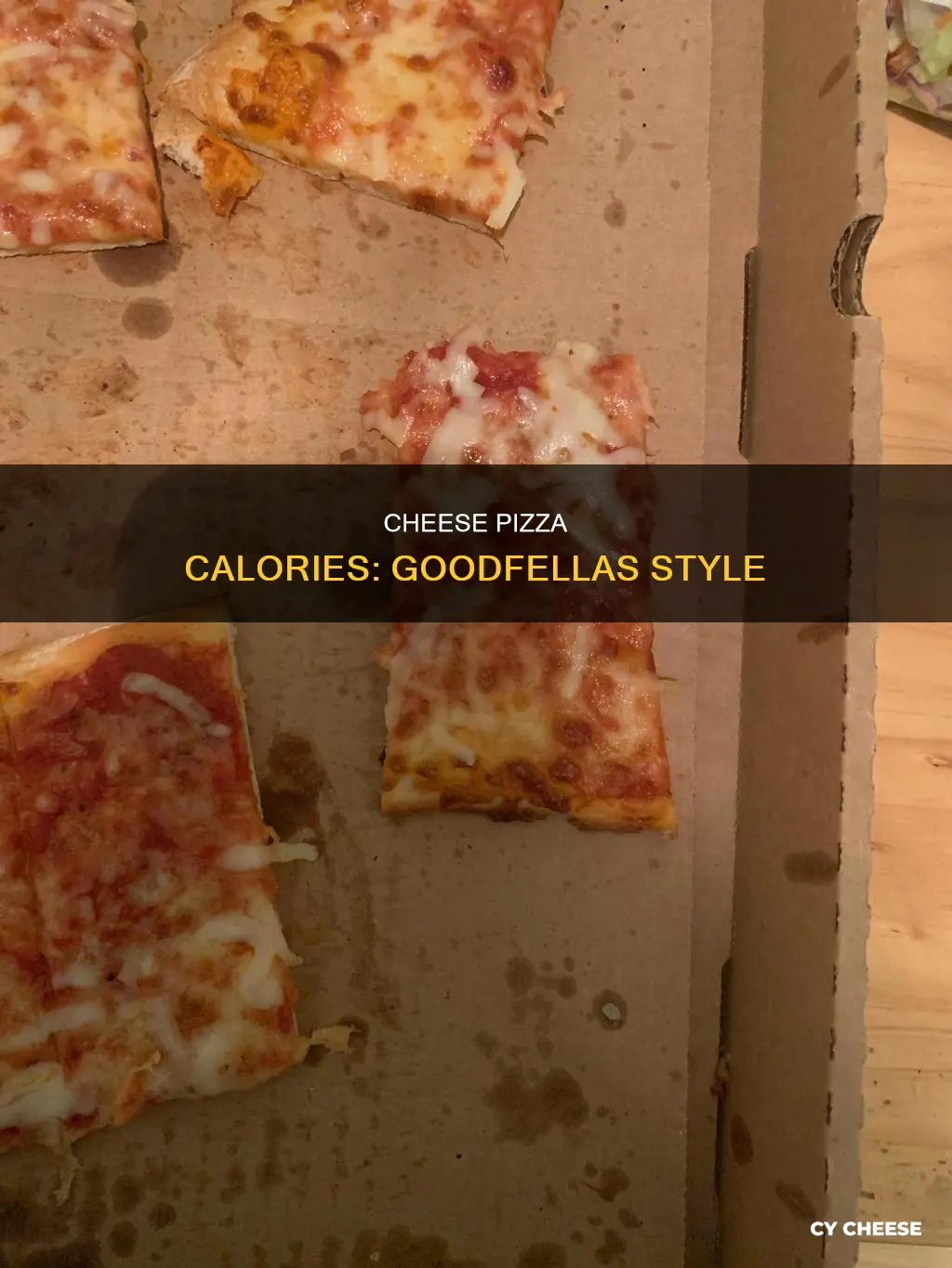 how many calories in a goodfellas cheese pizza