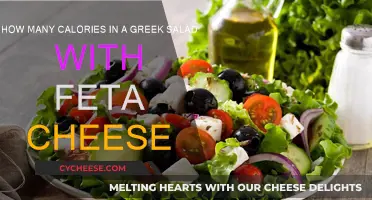 Calorie Count of Greek Salad With Feta Cheese