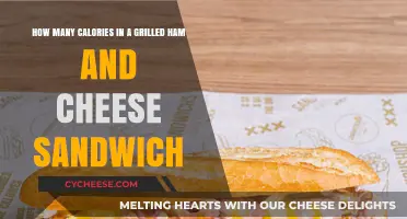 The Ultimate Grilled Ham and Cheese Calorie Count
