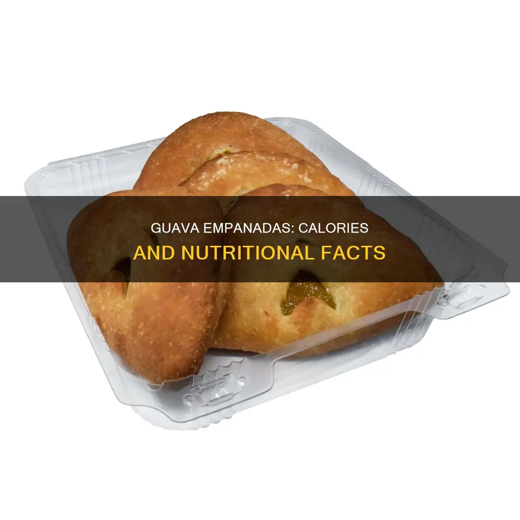 how many calories in a guava and cheese empanada
