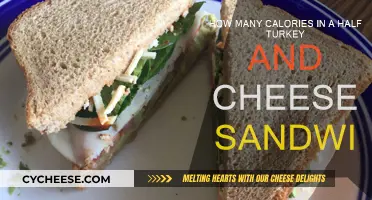 Calories in a Turkey and Cheese Sandwich