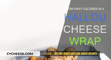 Healthy Halloumi Wrap: Calories and Nutrition Facts