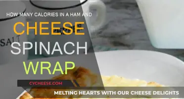 Healthy Ham, Cheese, and Spinach Wrap: Calories Unveiled