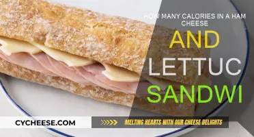 Healthy Ham, Cheese, and Lettuce Sandwich Calories Unveiled