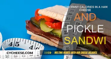 Calorie Count: Ham, Cheese, and Pickle Sandwich