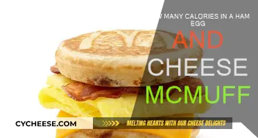 McMuffin Calories: Ham, Egg, and Cheese