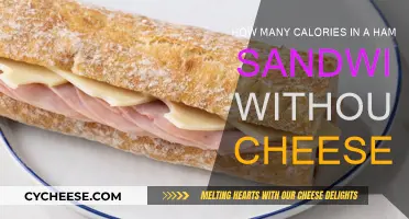 Calorie Count: Ham Sandwich, No Cheese