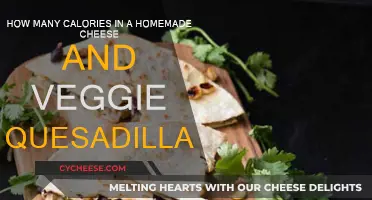 Cheese and Veggie Quesadilla: Calorie Count Unveiled