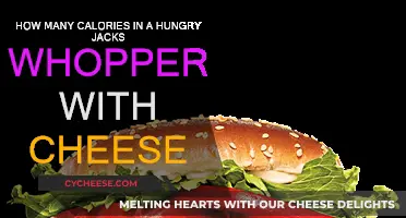 Hungry Jack's Whopper: Calories and Cheese