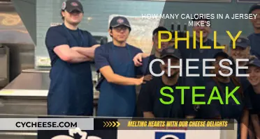Unveiling the Calories in Jersey Mike's Philly Cheesesteak