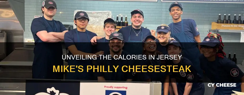 how many calories in a jersey mike