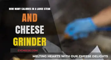 Steak and Cheese Grinder: Calories and Nutrition Facts