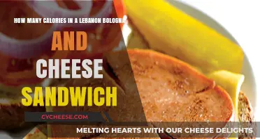 Bologna Sandwich Calories: Lebanon Style
