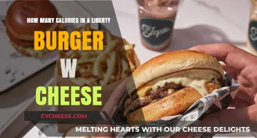 Liberty Burger Calories: Cheese Counts!