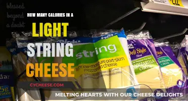 Calorie Count of Light String Cheese
