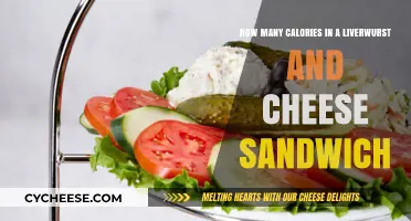 Calorie Count of a Liverwurst and Cheese Sandwich
