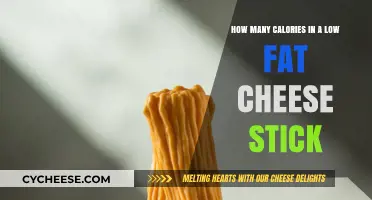 Cheese Sticks: Low-Fat, High-Calorie Snack?