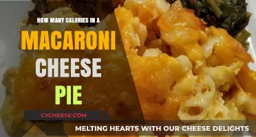 Macaroni Cheese Pie: Calorie-Loaded Comfort Food
