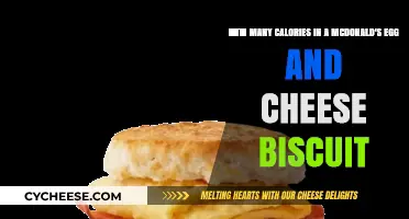 McDonald's Egg and Cheese Biscuit: Calorie Breakdown