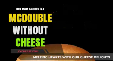 McDouble Without Cheese: Calories and Nutrition Facts