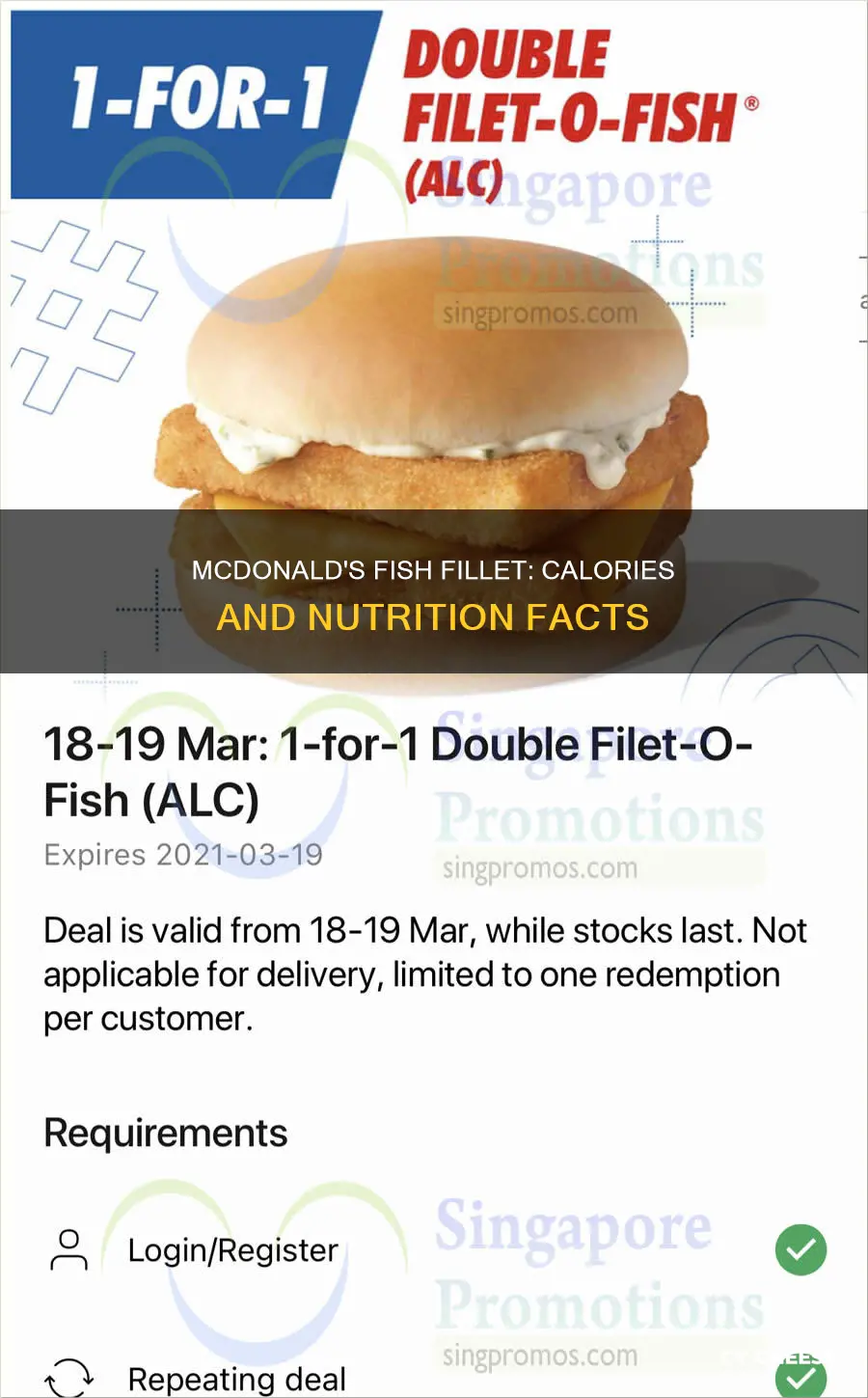 how many calories in a mcfonald fish sandwich with cheese