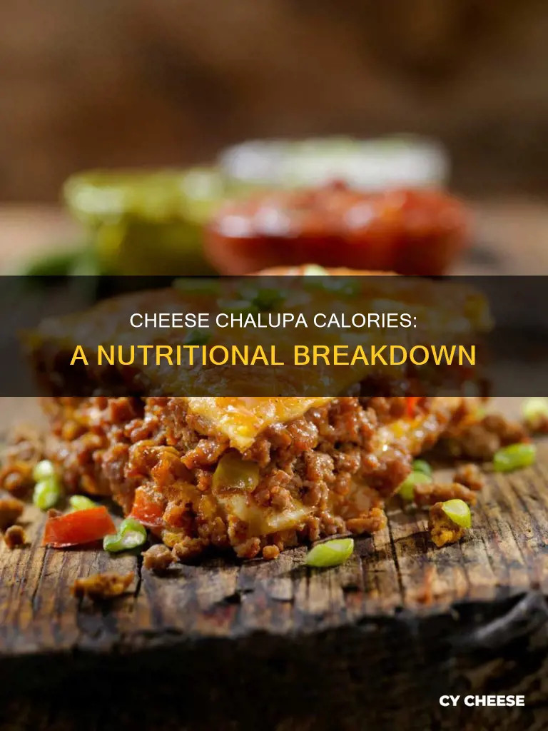 how many calories in a nacho cheese chalupa